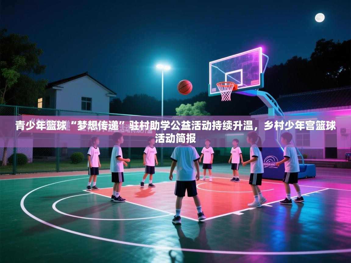 青少年篮球“梦想传递”驻村助学公益活动持续升温，乡村少年宫篮球活动简报