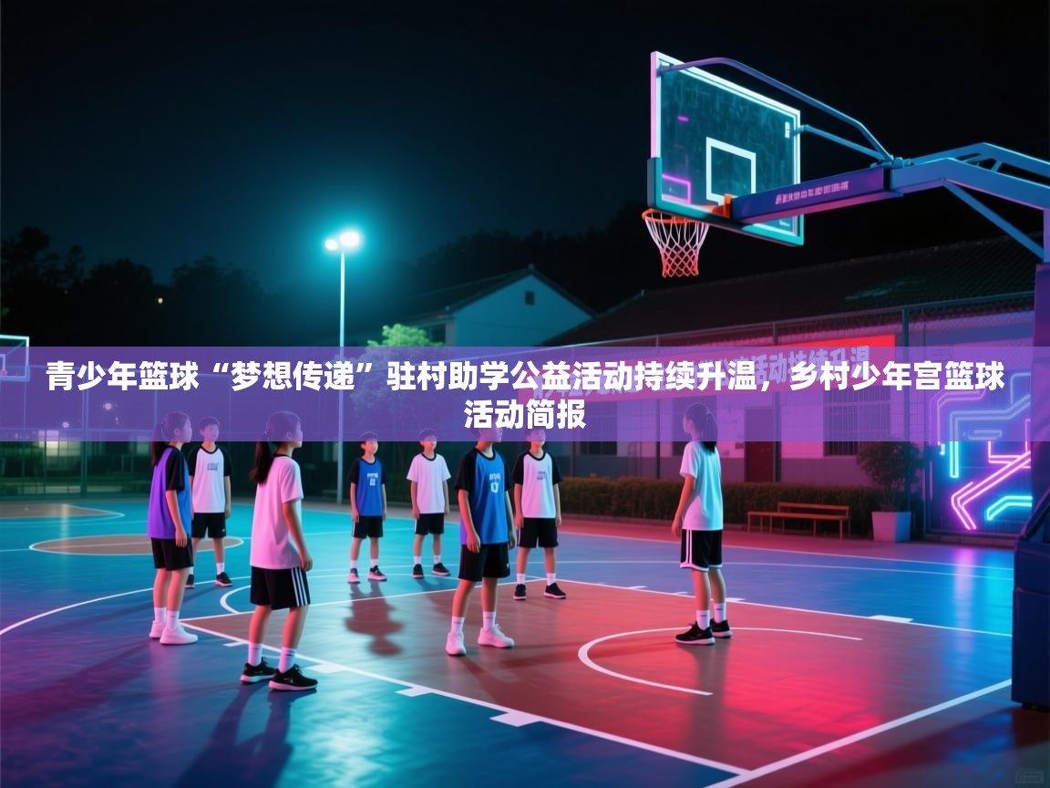 青少年篮球“梦想传递”驻村助学公益活动持续升温，乡村少年宫篮球活动简报  第2张
