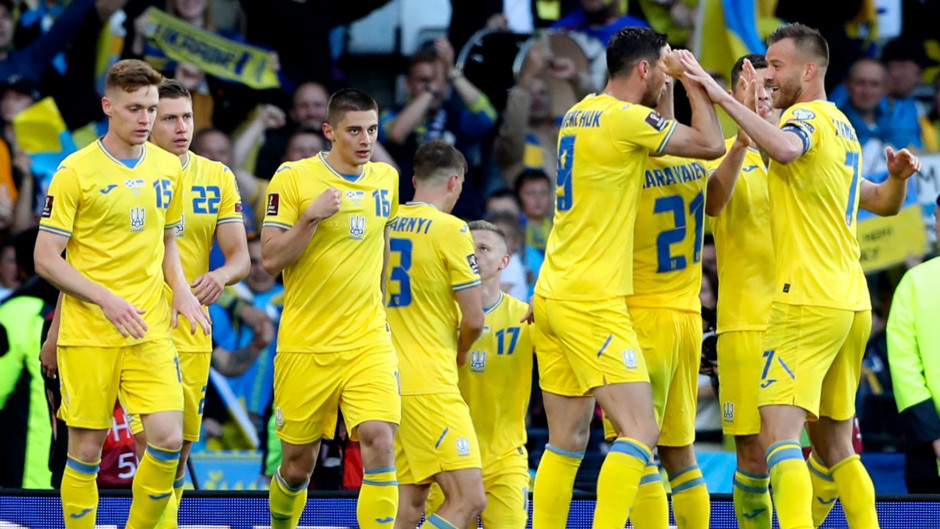 关于乌克兰国家队获得胜利赢下比赛的信息
